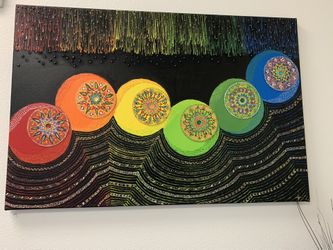 Intellect uprising beautiful 3D canvas painting