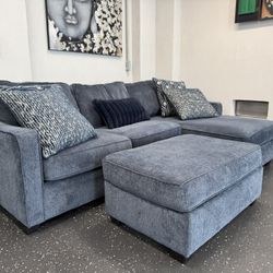 NAVY BLUE SECTIONAL SOFA /  DELIVERY INCLUDED! / PICK UP OPTION 