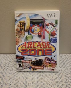 Arcade Zone (Nintendo Wii 2009) Complete With Manual CIB