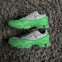 raf simons ozweegos green 