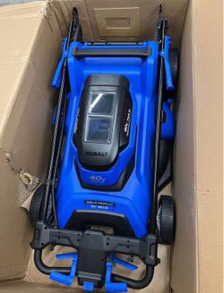 Kobalt 40 Volt 21 in Self-propelled Battery Lawn Mower TOOL ONLY