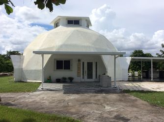 Insulated patio cover or white or white and brown