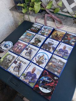 4 Games Of PS5 For $100! $30! Per Game 2 for $60!. They new & some sealed. Steelbook are $70! Each. Playstation 5 Games brand new Conditions. Trade Po