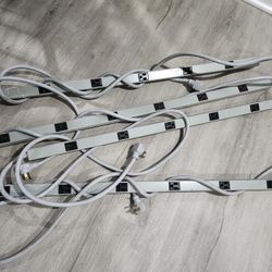 4 Temporary Power Tap 15A 125V 3ft tall - 6ft cord