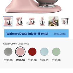 Kitchen Maid Deluxe Mixer 4.5 Quart