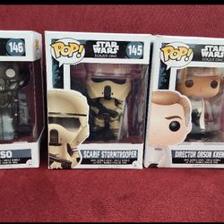 Star Wars Rogue One Funko Pop Set