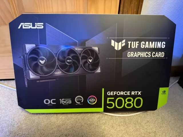 ASUS TUF Gaming GeForce RTX 5080 16GB GDDR7 OC Edition