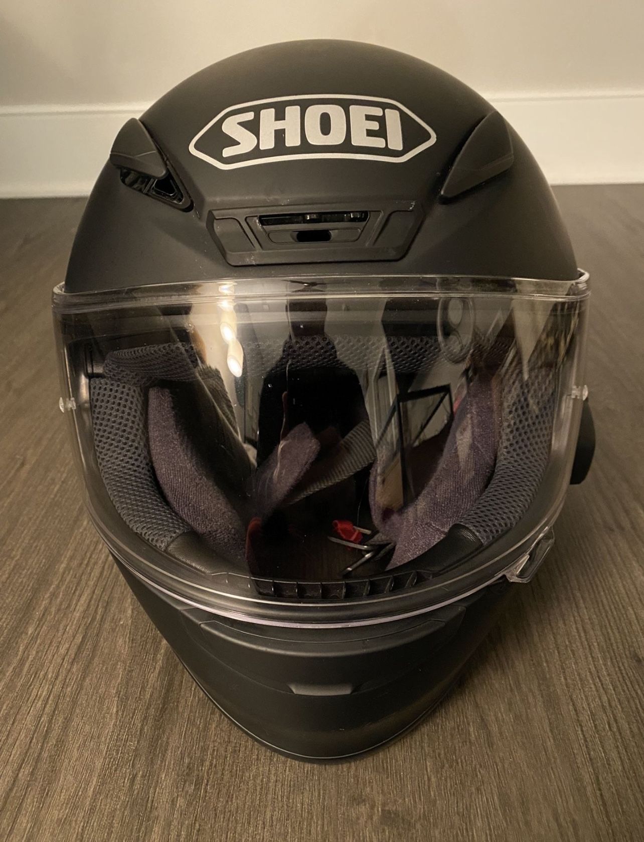 SHOEI RF-1200 Helmet w/ SENA 10s Bluetooth
