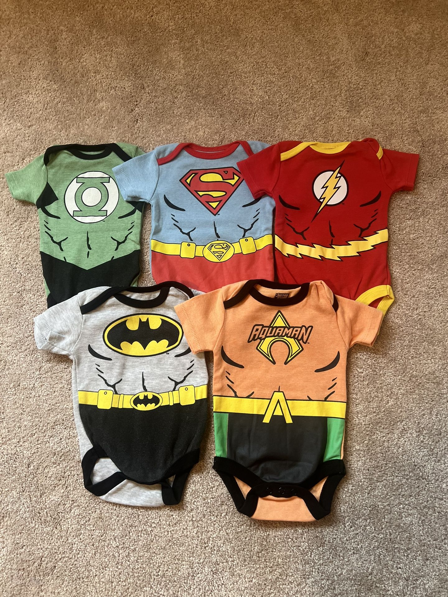Justice League Onesies