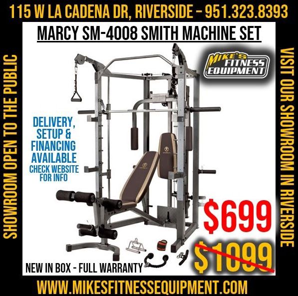 Marcy SM4033 SM 4033 Smith Machine Home Gym Power Cage Functional Trainer