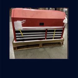 Husky Heavy-Duty 52 in. W x 20 in. D 6-Drawer Matte Gray Steel Top Tool Chest. New! $385 Location: Arlington  Se Habla Español