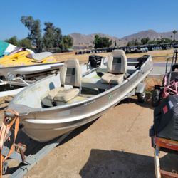 1975 Sears 14ft Fishing Boat