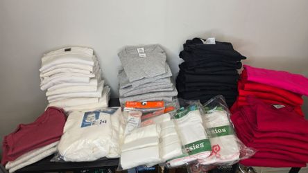 Blank Shirts Adult Youth & Toddler - 94 Piece Lot