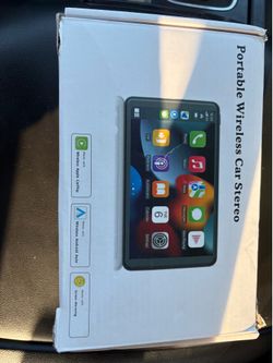 BRAND NEW NEVER USED Portable Wireless Car Stereo