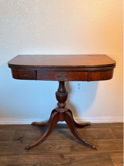 Vintage Console Table with Drawer