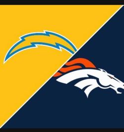 LA Chargers vs Broncos Ticket Pair