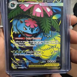 Mega Venusaur eX Pokémon card