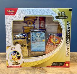Pokemon 30th Anniversary Posters(3 qty)