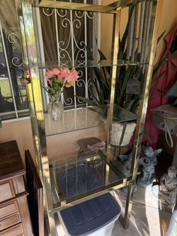 Gold Shelves Piece