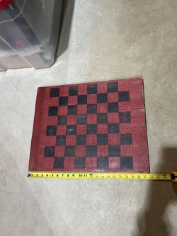 Home Made Wood Chess Board