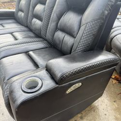 2 Movie TV Power Couch 