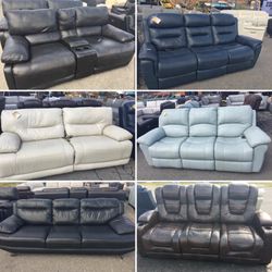 Reclining sofas and loveseats starting $399