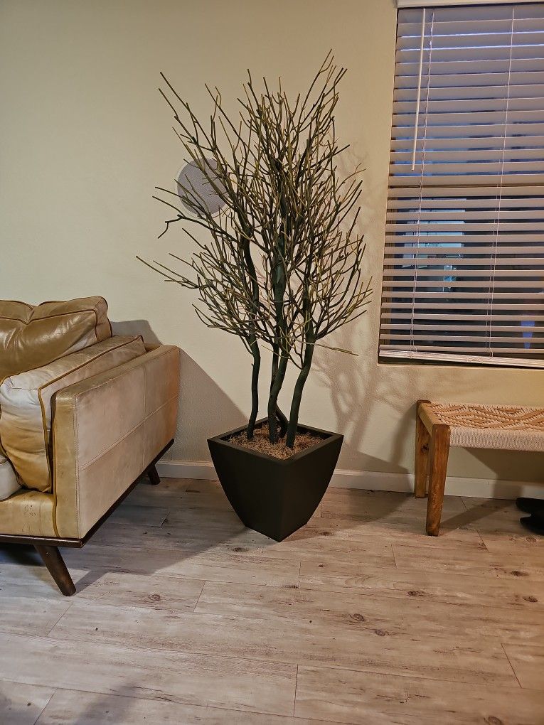 High Quality Fake Plant In Pot x2