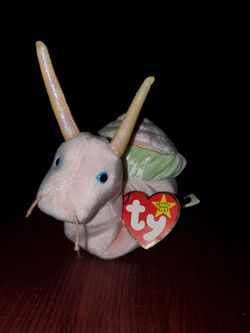 Vintage 99' Ty Beanie Baby Swirly the Snail