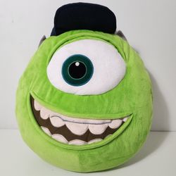 Disney Pixar Monsters University Inc Mike Wazowski Plush Pillow Disney Store