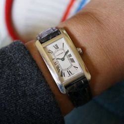 Vintage  Cartier women’s TANK authentic Real