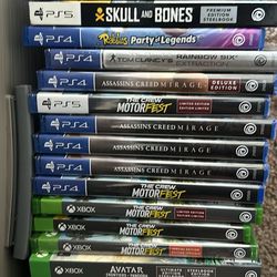 PS4/PS5 & Xbox One / Series X Brand New Games Delivery 