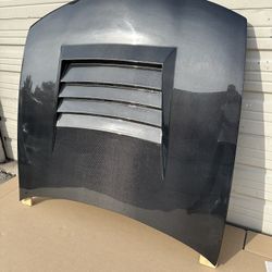 Brand New 97 - 98 Nissan 240SX S14 Carbon Creations D-1 Hood - Part # 104241
