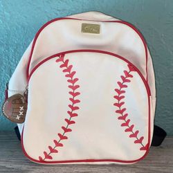 Betsey Johnson Baseball Softball Backpack Bag