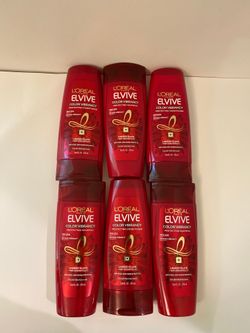 Loreal Paris Elvive Color Vibrancy Protecting Shampoo And Conditioner-Linseed Elixir