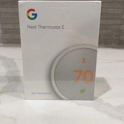 Nest Thermostat E Google 
