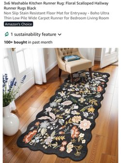 New rug floral 3x6