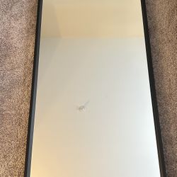 IKEA NISSEDAL Full Length Black Frame Mirror – 59”