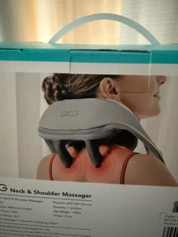 SKG H5 Mini Neck and Shoulder Massage with Heat for Neck, Back, Shoulder, Legs, Electric Massage Gift Ideas Original price $ 115.99 selling for $30