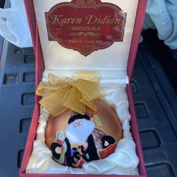 Karen Didion Originals Ornament 