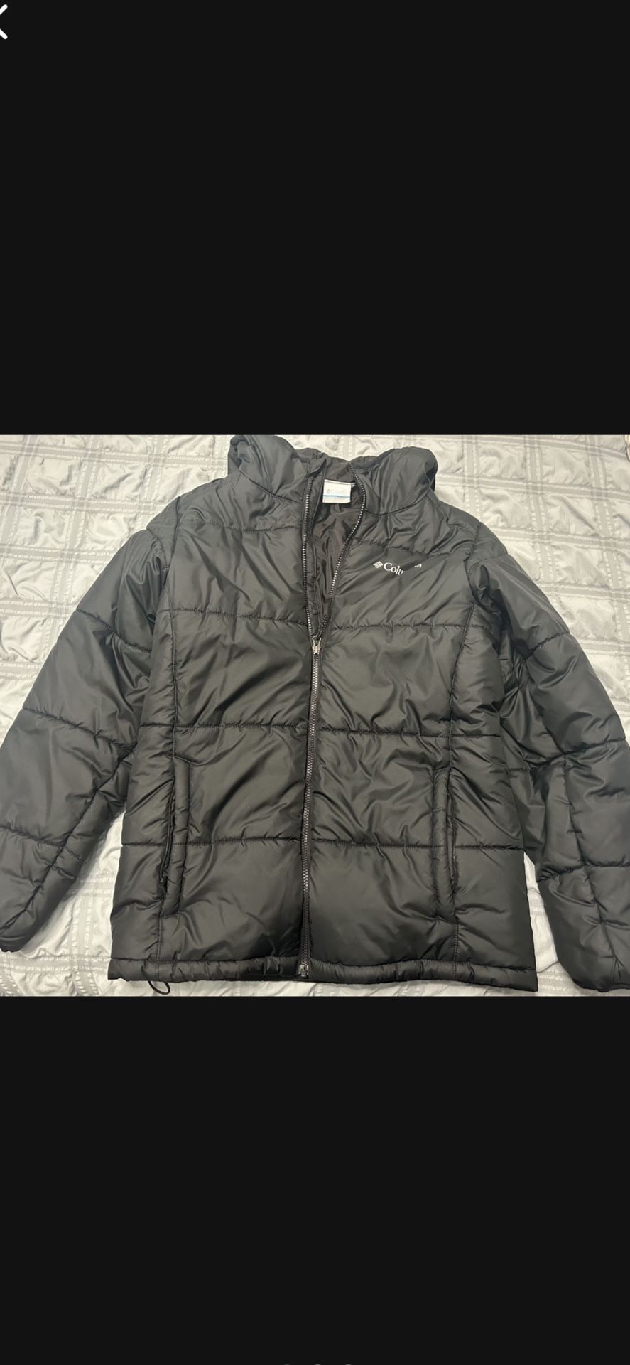 Columbia Black Coat For Men (Size S)