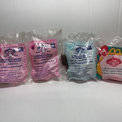 Vintage 1994 McDonalds Cabbage Patch Kids Set of 4 Sealed!
