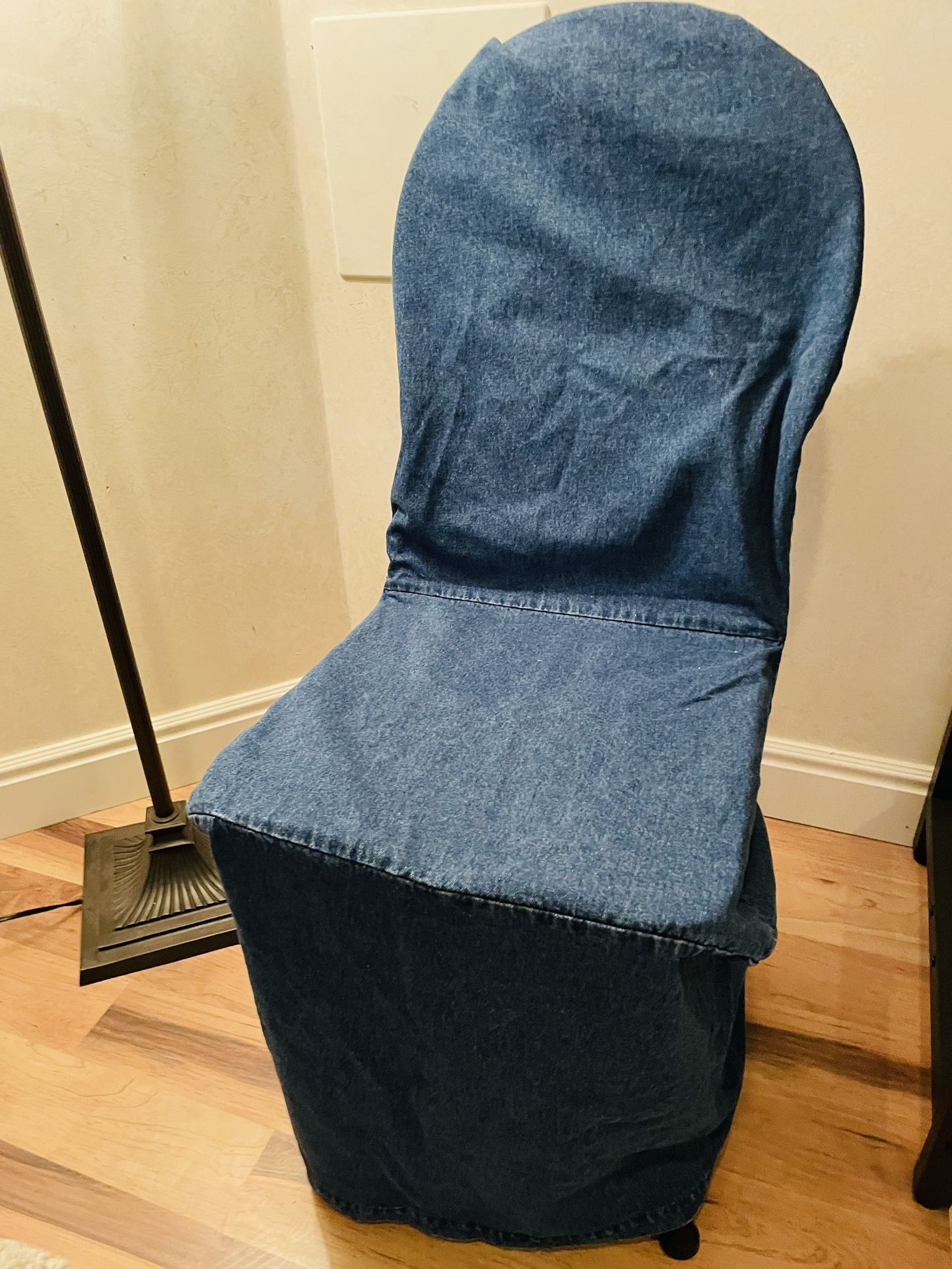 NEW Vintage Denim Chair Slip Covers