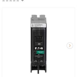 EATON 20amp AFCI Breakers
