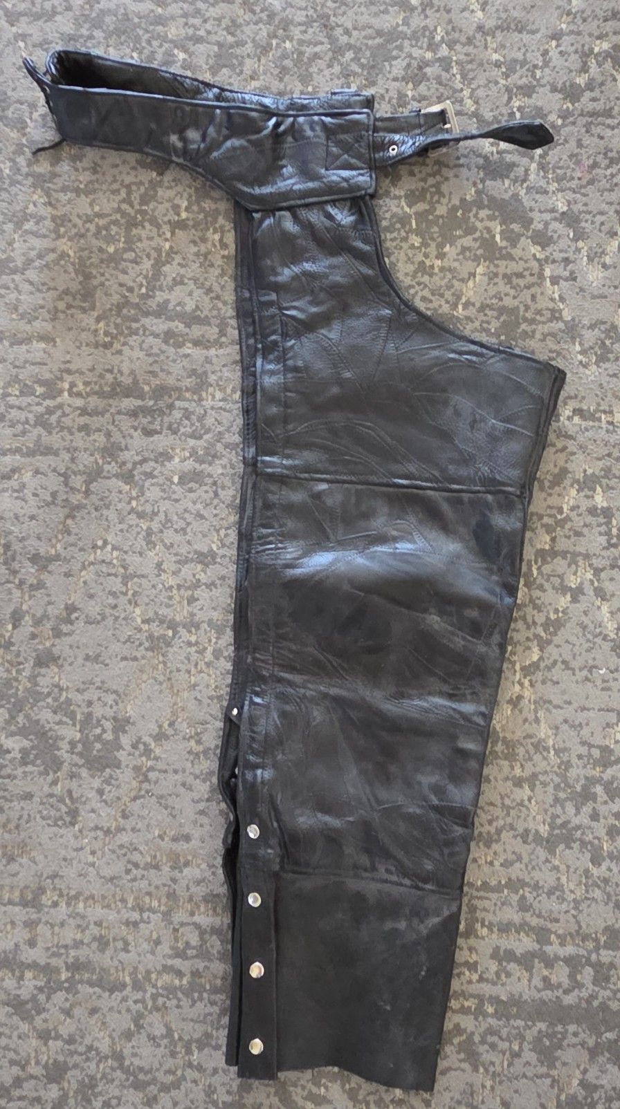 Women's Leather Riding Chaps