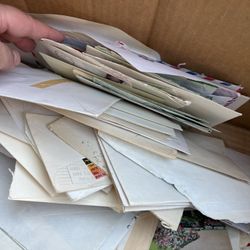 Huge Lot of Old Letters 1960's-1980's Handwritten