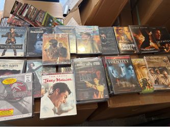Lot of over 5,600 DVD’s , Blu-ray , shows Movies, lots of them are new never open
