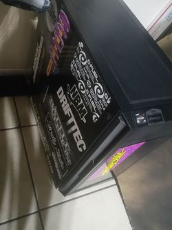 Pc tower case with RGB fans and fan controller was used for racing simulator perfect condition