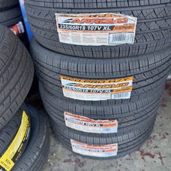 235/60R18 marca Arroyo con 50,000 mil millas de garantÃa