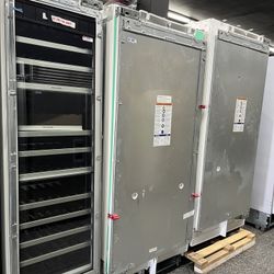 Thermador Freedom Built In Panel Ready Column Fridge Freezer & Wine Cooler Set