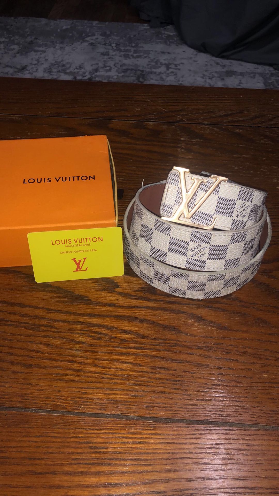 Classic Louis Vuitton Belt